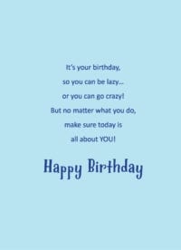 Lazy Birthday Hugs - Image 3